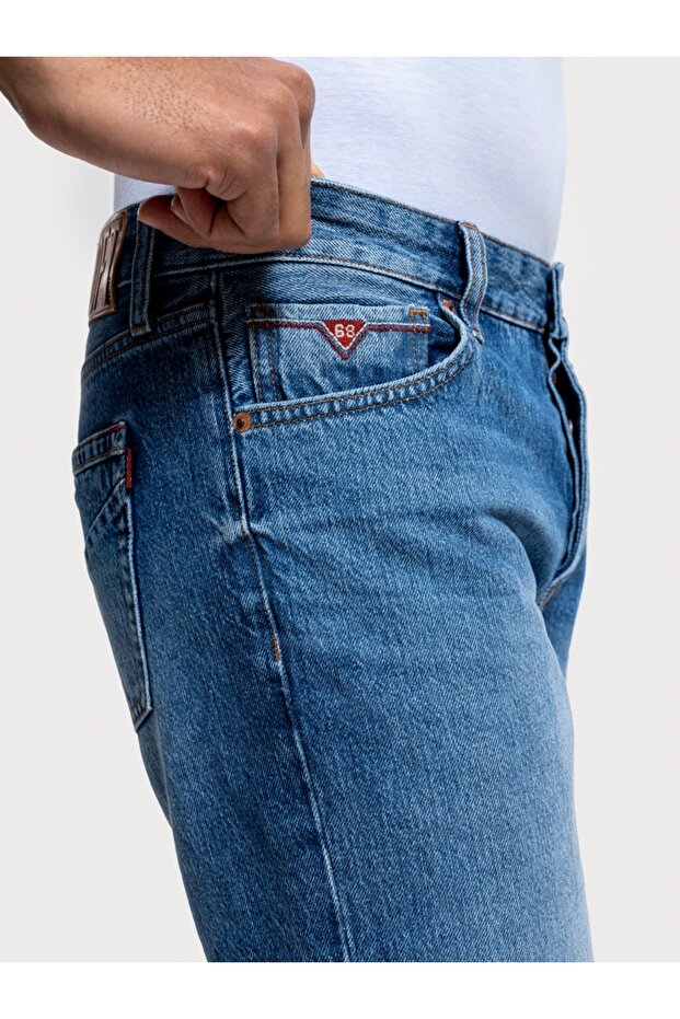 Straight Fit Erkek Şort - 5