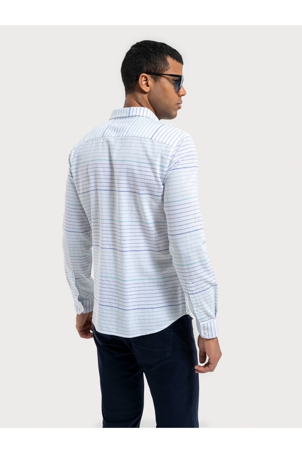Regular Fit Erkek Gömlek U.kol - 3