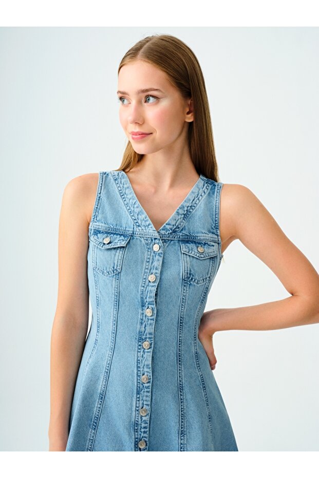 Regular Fit Kadın Elbise - 4