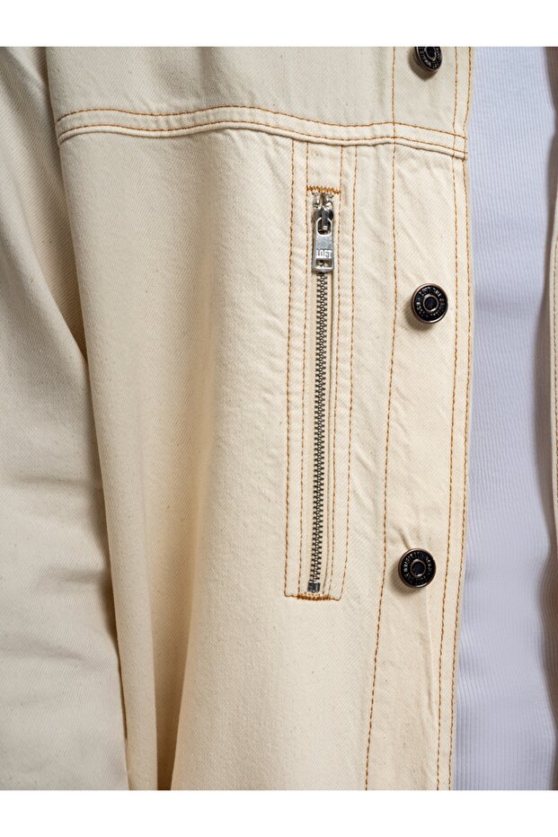 Oversize Fit Erkek Gömlek U.kol - 6