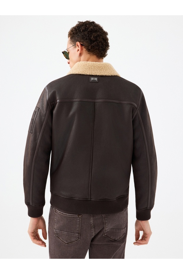 Regular Fit Erkek Mont - 4