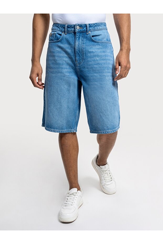 Baggy Fit Erkek Şort - 2