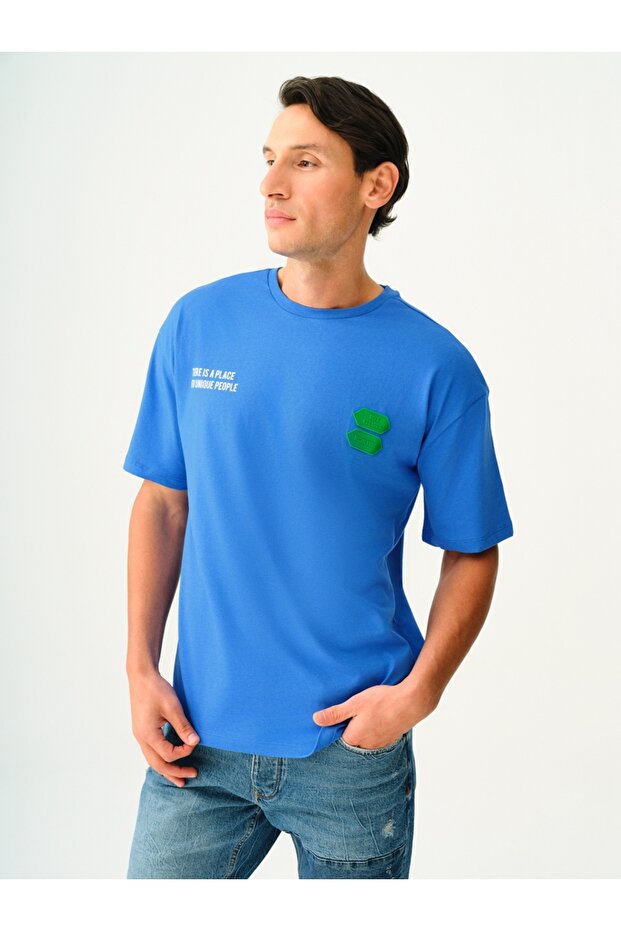 Oversize Fit Erkek Tshirt K.kol - 1