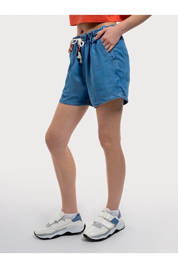 Regular Fit Kadın Şort - 4