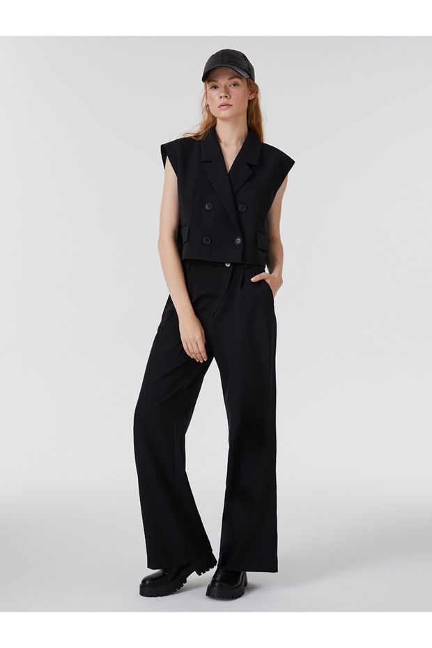 Regular Fit Kadın Yelek - 4