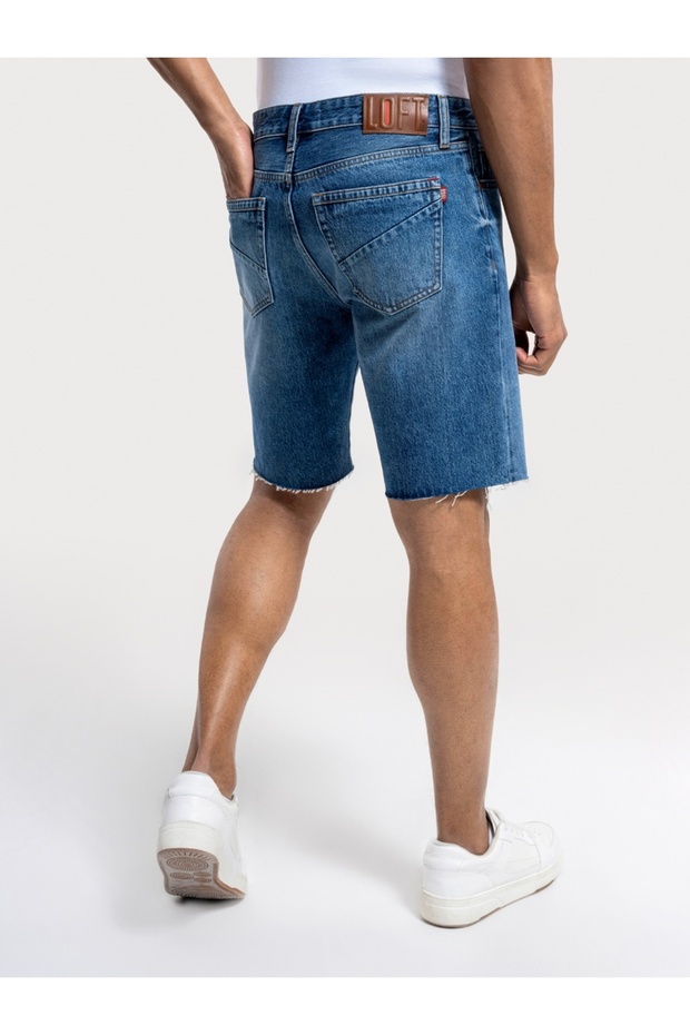 Straight Fit Erkek Şort - 3