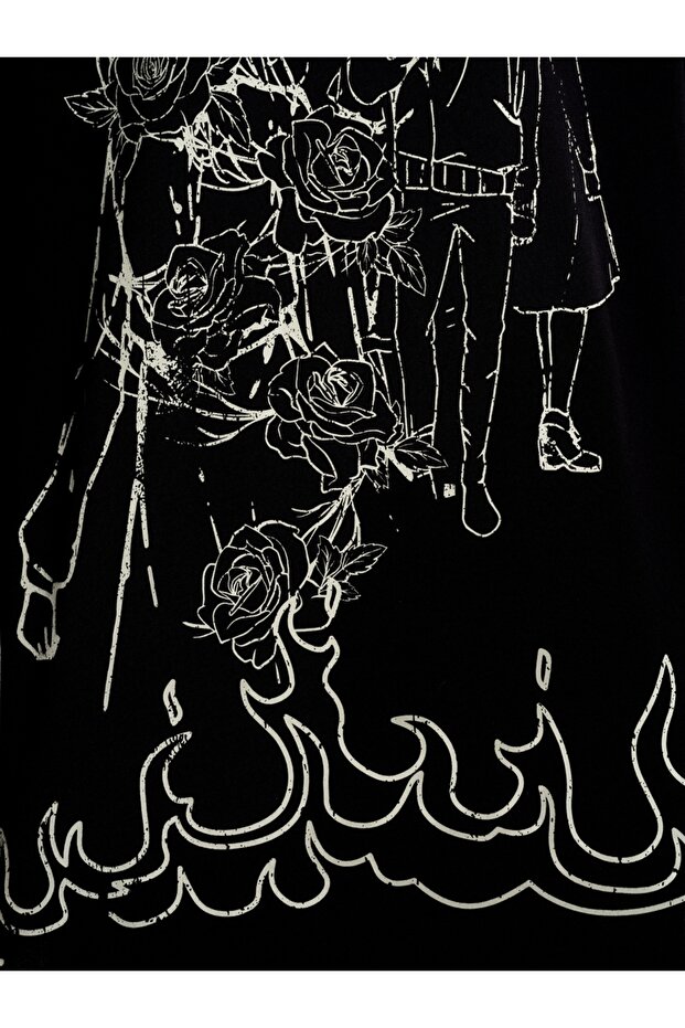 Oversize Fit Kadın Tshirt K.kol - 5