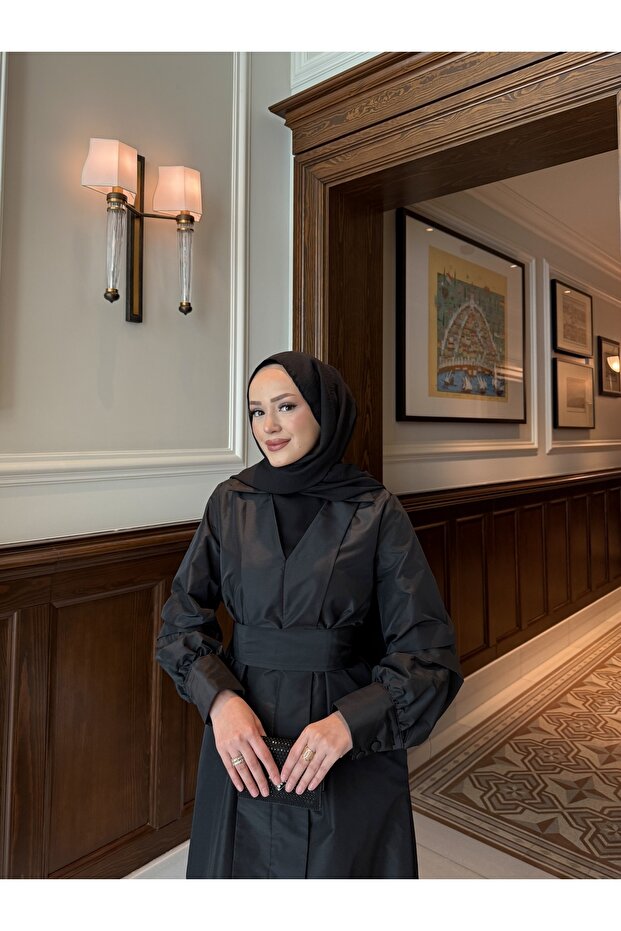 Tafta Elbise 32-2327 - 5