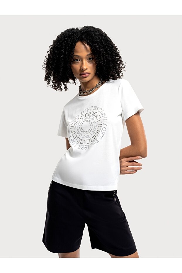 Slim Fit Kadın Tshirt K.kol - 1