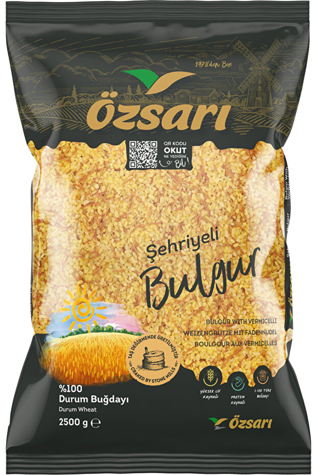 Şehriyeli Pilavlık Bulgur 2,5 Kg - 1