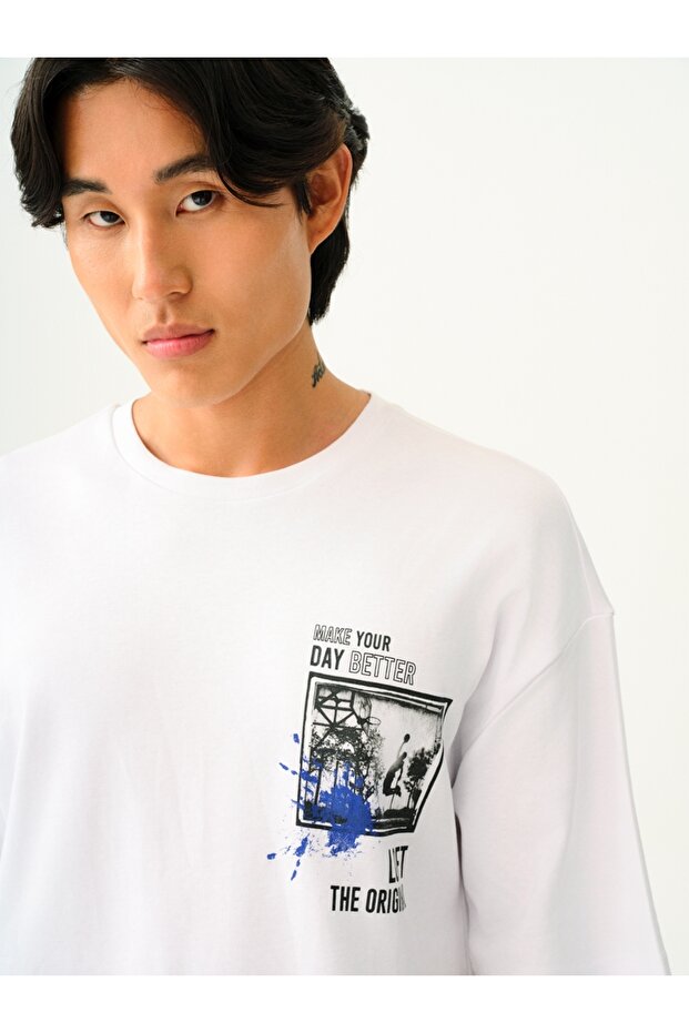 Erkek Baskılı Tişört - 4