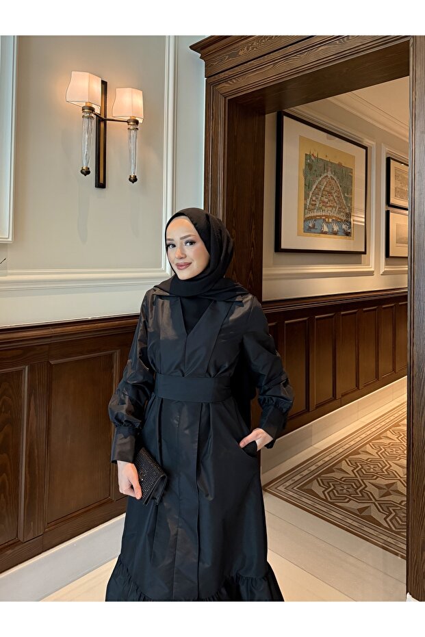 Tafta Elbise 32-2327 - 7