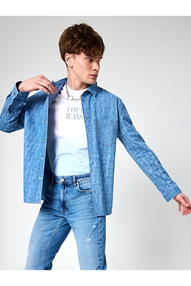 Regular Fit Erkek Gömlek U.kol - 1