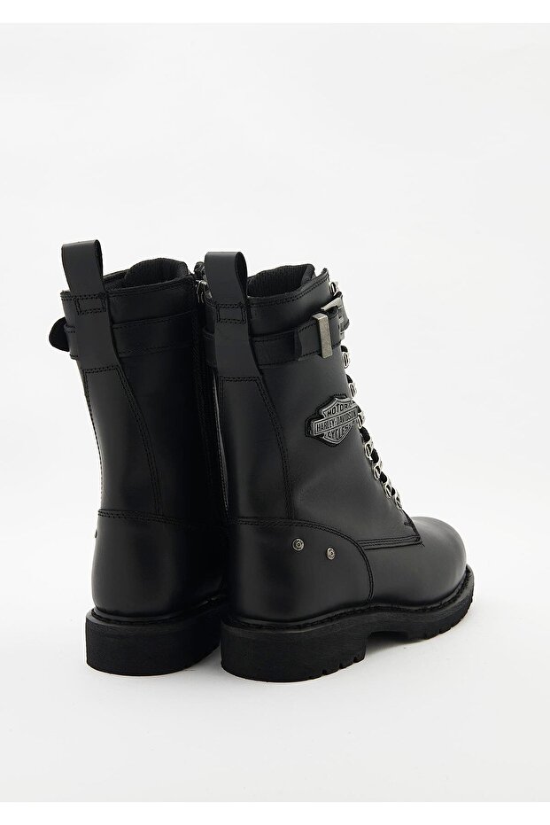 Gladis Kadın Siyah Deri Bot - 4