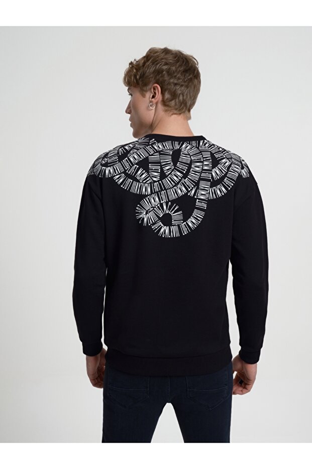 Oversize Fit Erkek Sweatshirt - 3