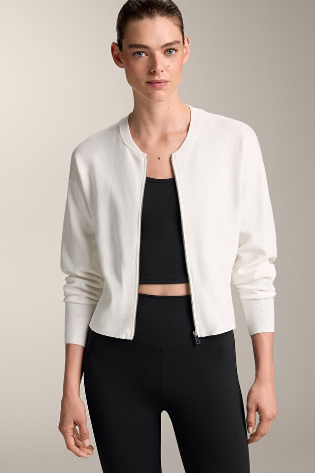 Triko bomber ceket - 1