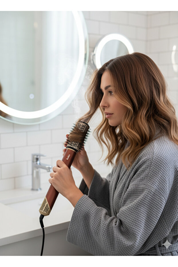 818 11 in1 Multi Styler Sıcak Soğuk Hava Üflemeli Saç Şekillendirme Kurutma Çok Fonksiyonlu Set - 4