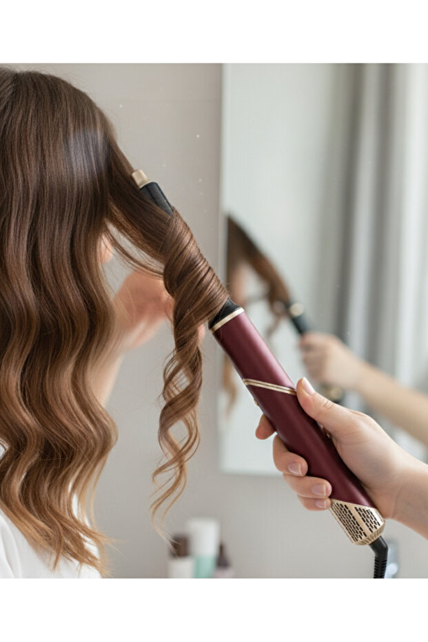 818 11 in1 Multi Styler Sıcak Soğuk Hava Üflemeli Saç Şekillendirme Kurutma Çok Fonksiyonlu Set - 6