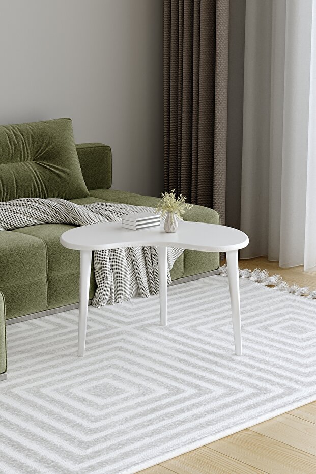 Dekoratif Modern Siyah Orta Sehpa - 3