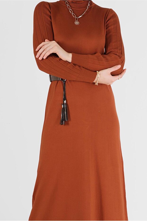 BASIC TRİKO ELBİSE 42060 - 4