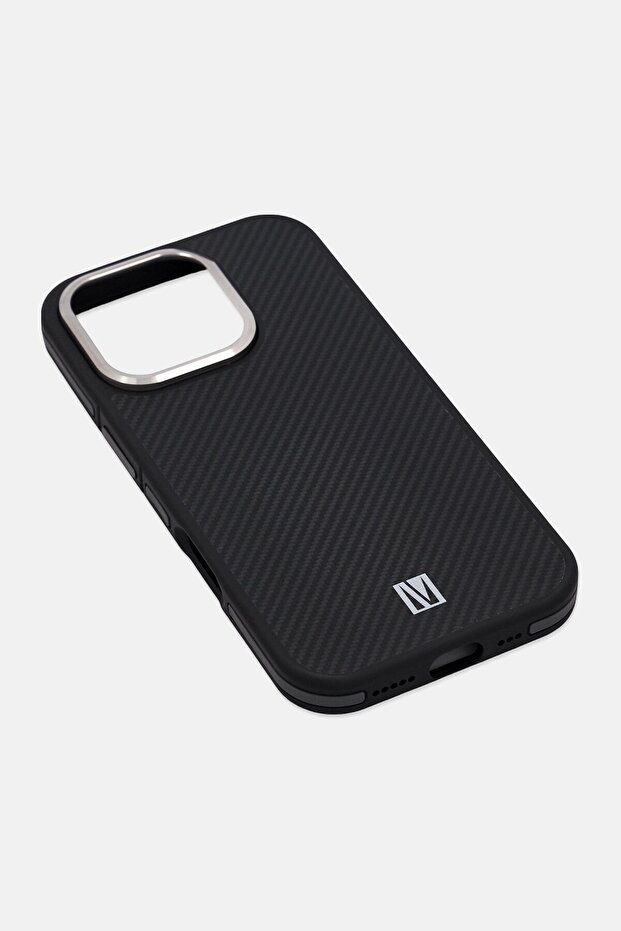 iPhone 16 Pro Carbon Protective Case, Black - 3