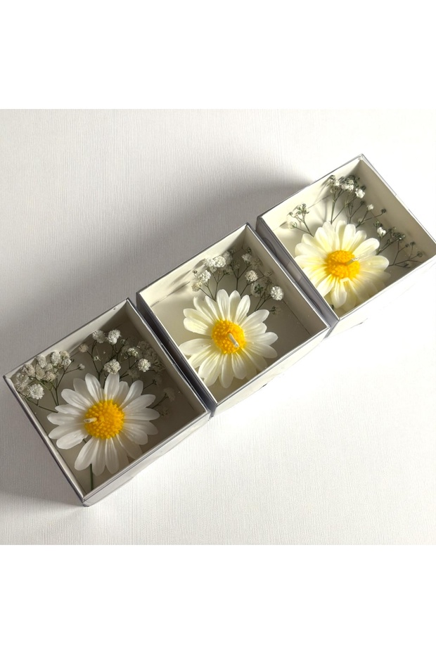 Sözdekor Daisy Candle - 2