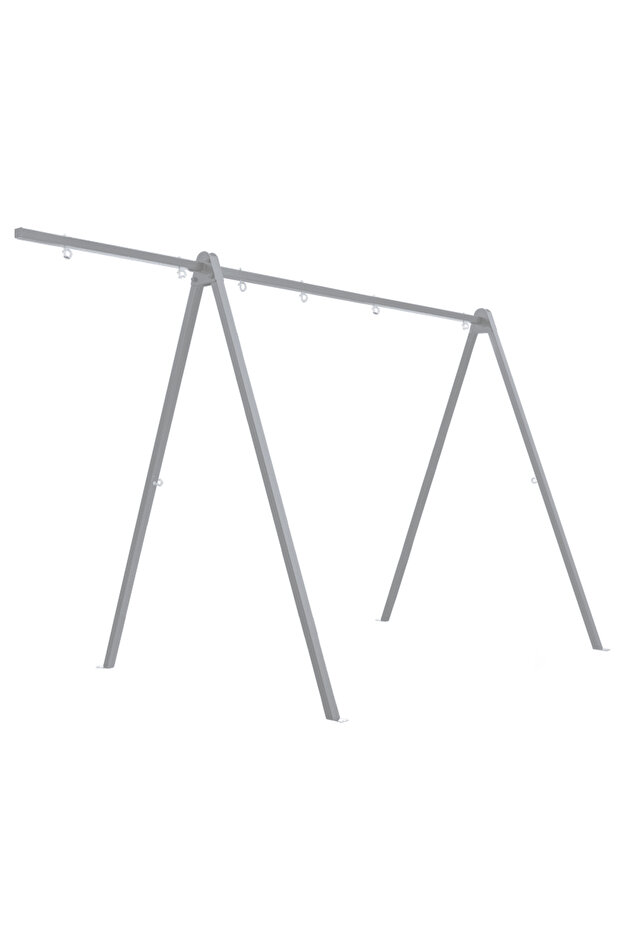 Swing extension frame, swing handle, hooks, gray metal bar - 4