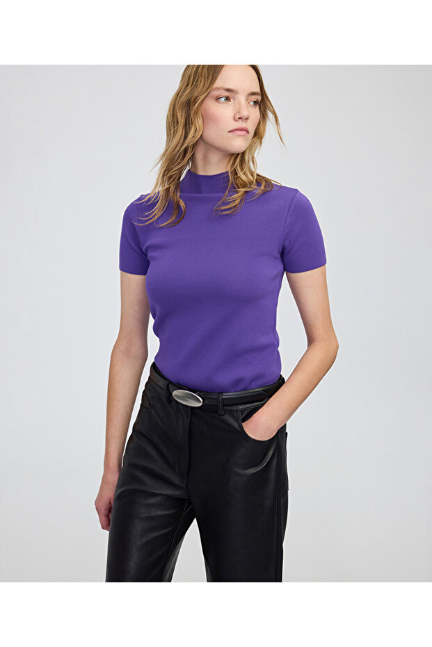 Dar kesim basic triko - 1