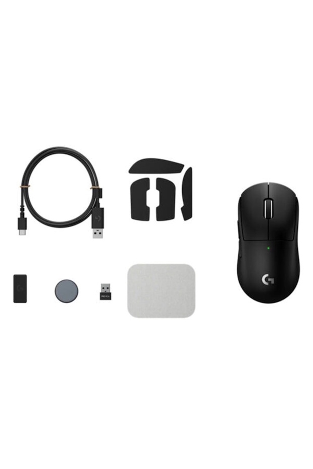 G PRO X SUPERLIGHT 2c Siyah 8K Hz HERO 2 Sensör Kablosuz Gaming Mouse (910-007532) - 5