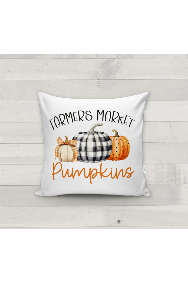 غطاء وسادة منقوش للخريف - 2