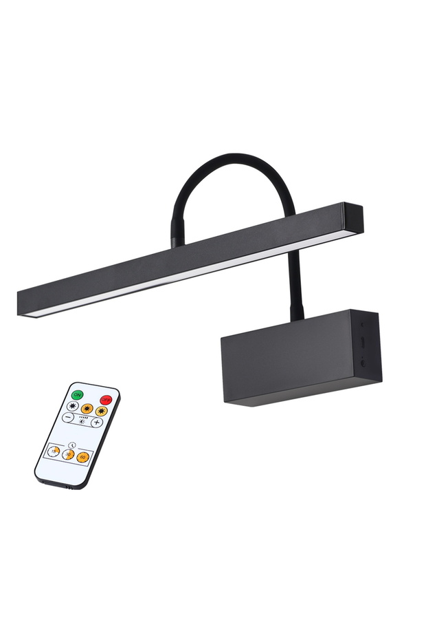 مصباح حائط LED قابل لإعادة الشحن Dimming B-40cm، تركيبات إضاءة حائط مرنة وقابلة للتعديل، 40 سم، حائط داخلي