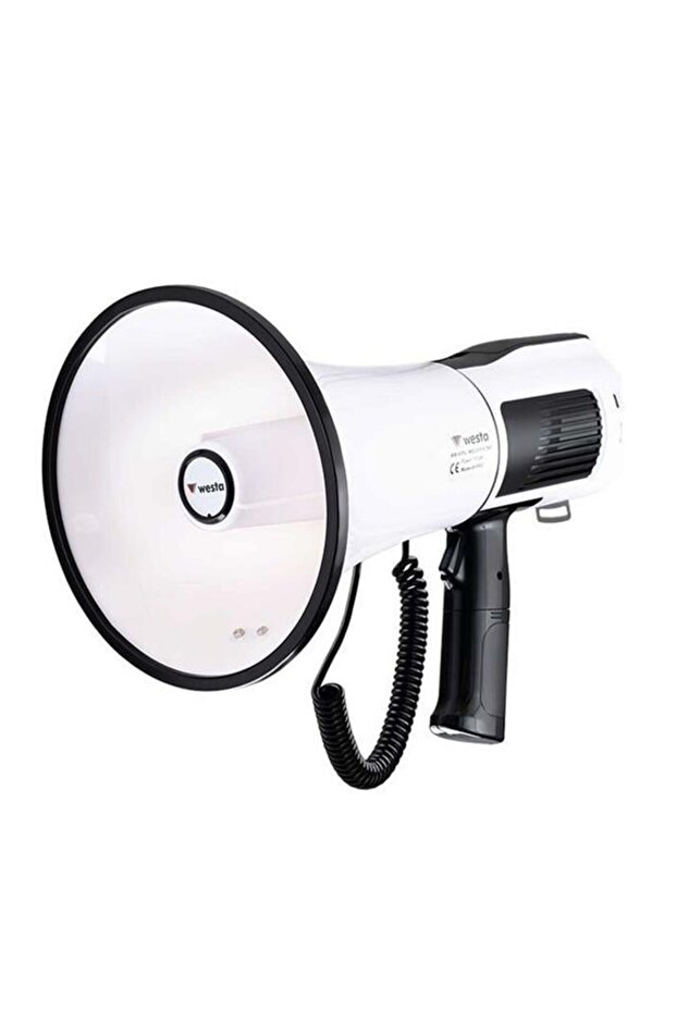 Westa Wm-90Pu Type-C 100 Watt Mayk Mikrofonlu Usb-Tf-Bluetooth Megafon - 1