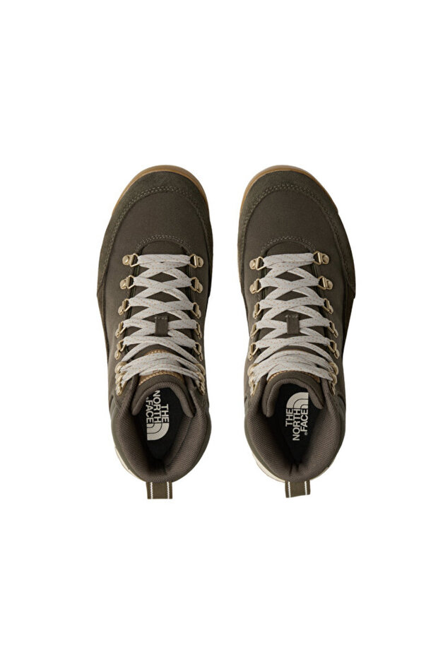 W Back-To-Berkeley iv Textile Wp Unisex Trekking Bot Ve Ayakkabısı NF0A8179DSL1 Yeşil - 4