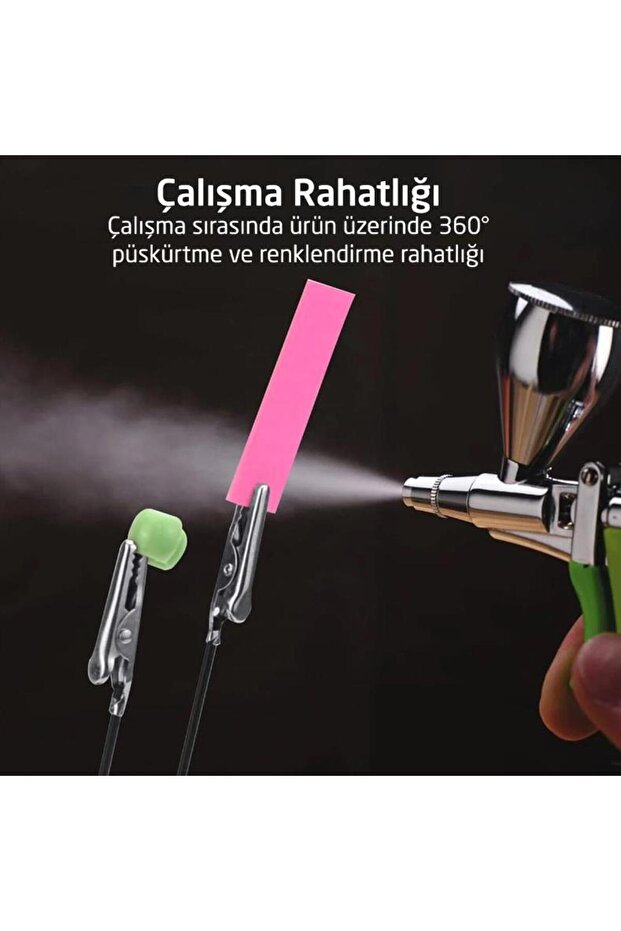 Airbrush Boyama Tutacağı - 6