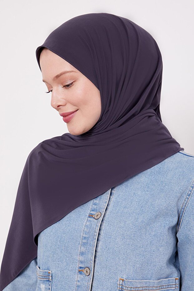 Füme Düz Sandy Şal - 3