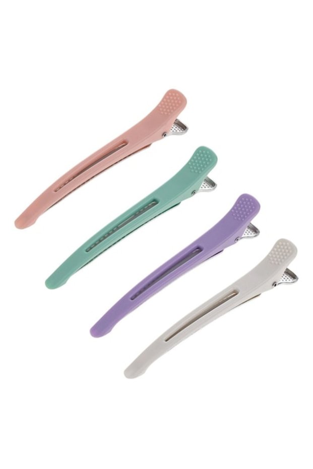 Set agrafe de păr, multicolore, 11 cm, 4 buc.