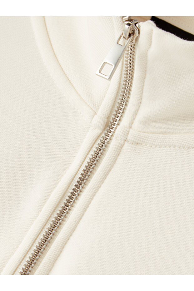 Galatasaray Premium Basic Dik Yaka Sweat E251137 - 4