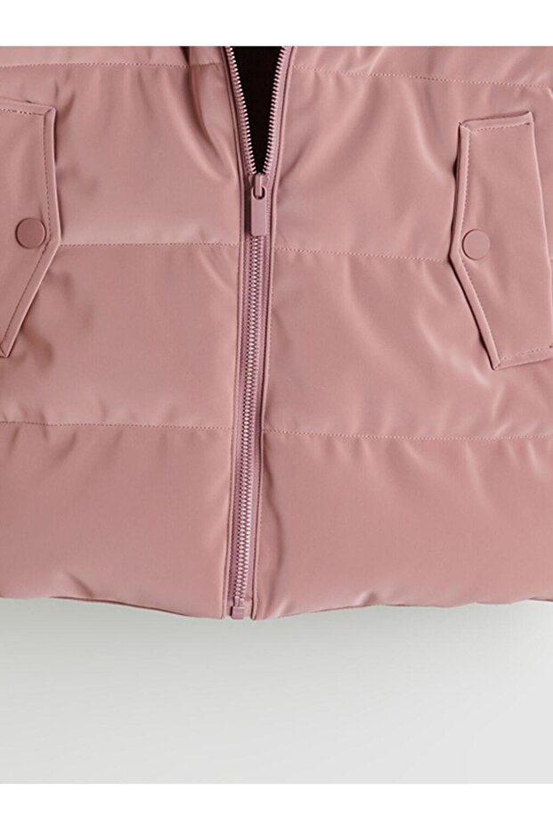 Kapüşonlu Kız Çocuk Mont (W5) - 2