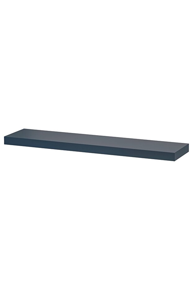 LACK Wall shelf, black-blue, 110 x 26 cm
