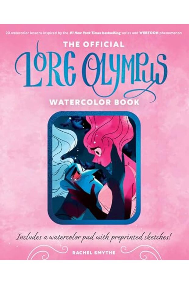 The Official Lore Olympus Watercolor Book 20 Simple Watercolor Lessons Inspired By The #1 New York