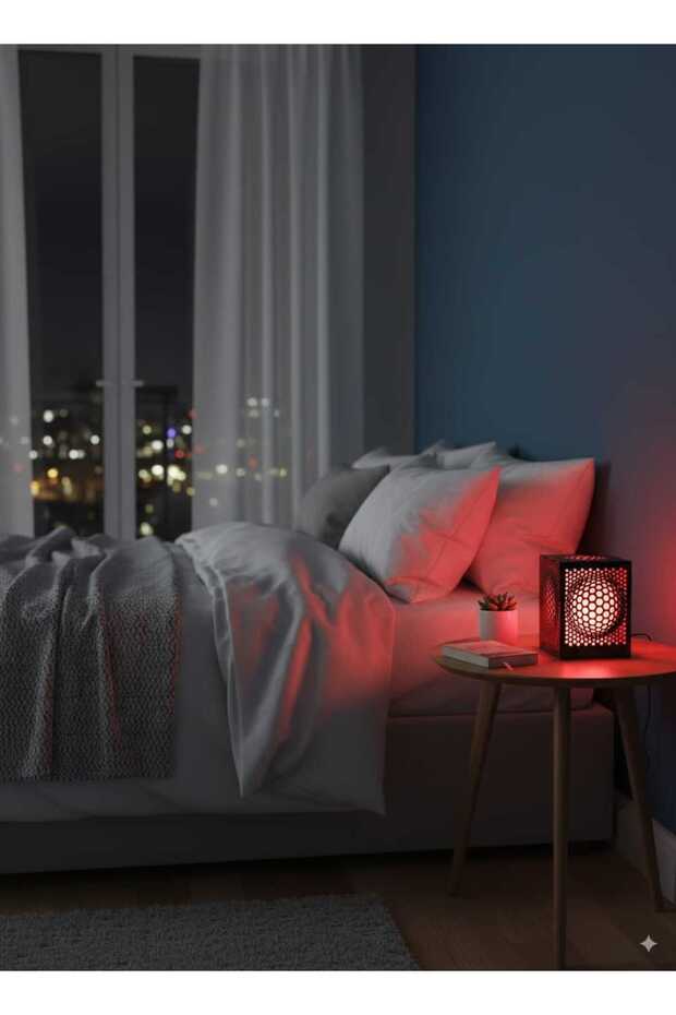 ahşap gece lambası - 2