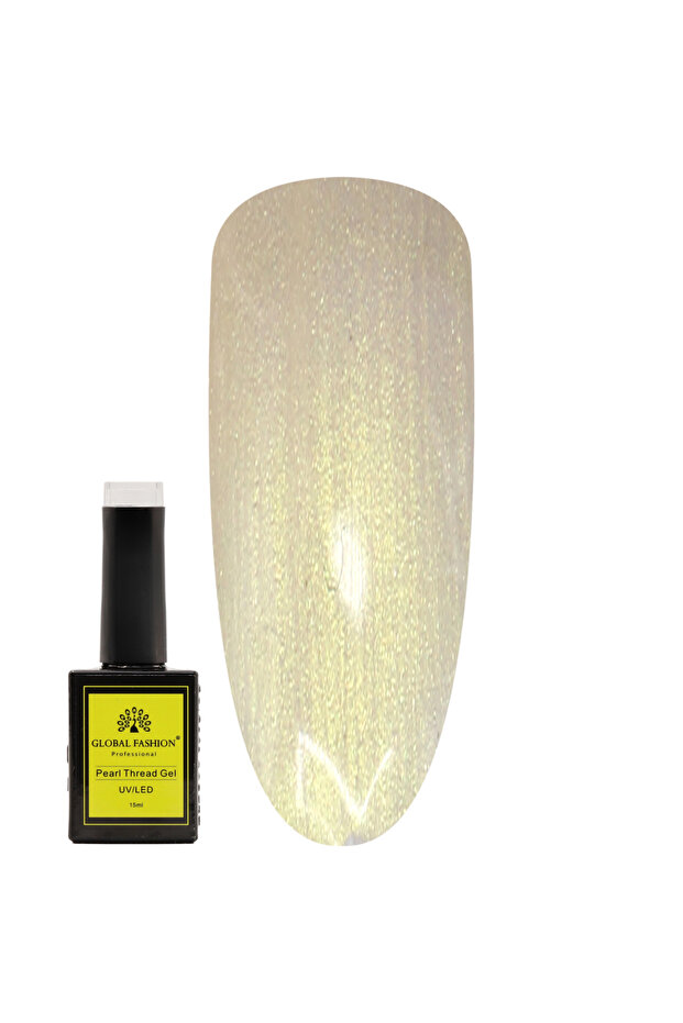Pearl Thread Gel Nail Polish 15ml – Long-Lasting, Color Changing, UV/LED Soak-Off, Easy Application