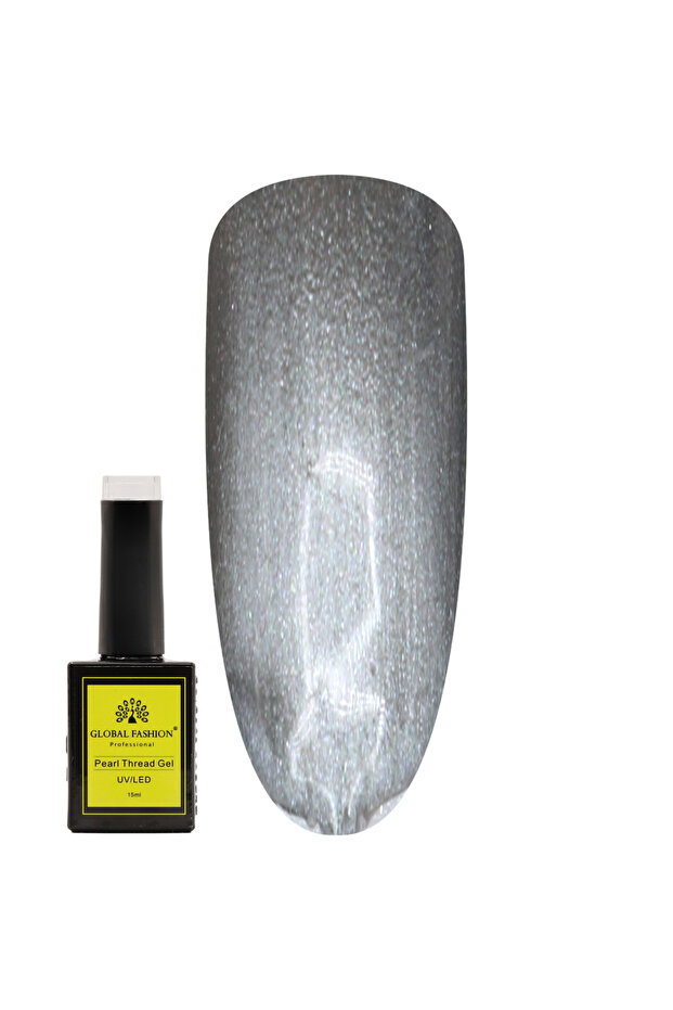 Pearl Thread Gel Nail Polish 15ml – Long-Lasting, Color Changing, UV/LED Soak-Off, Easy Application
