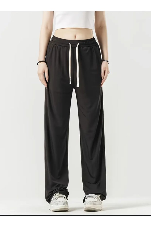 Women's Baggy Oversized Plus Size Quality Loose Fit Stretchy Comfortable Fabric Sweatpants 655