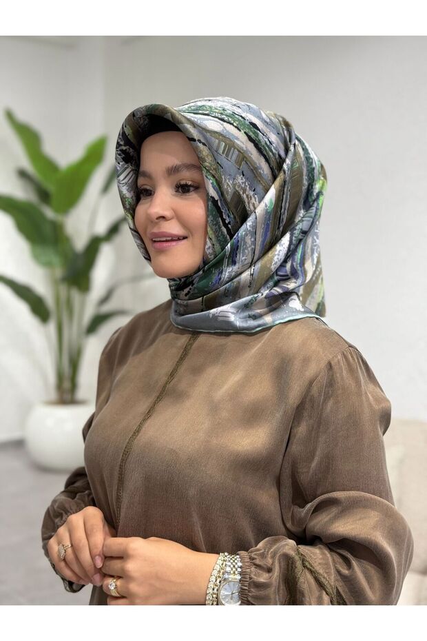 SURA İPEK EŞARP - 1