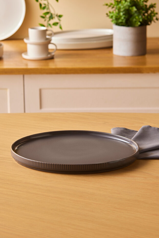 Massimo Servis Tabağı Antrasit 26 cm - 1