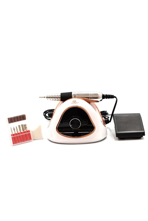 M15 Professional Nail Drill Kit – 68W, 45,000 RPM E-File, Variable Speed, Low Noise, Salon Use