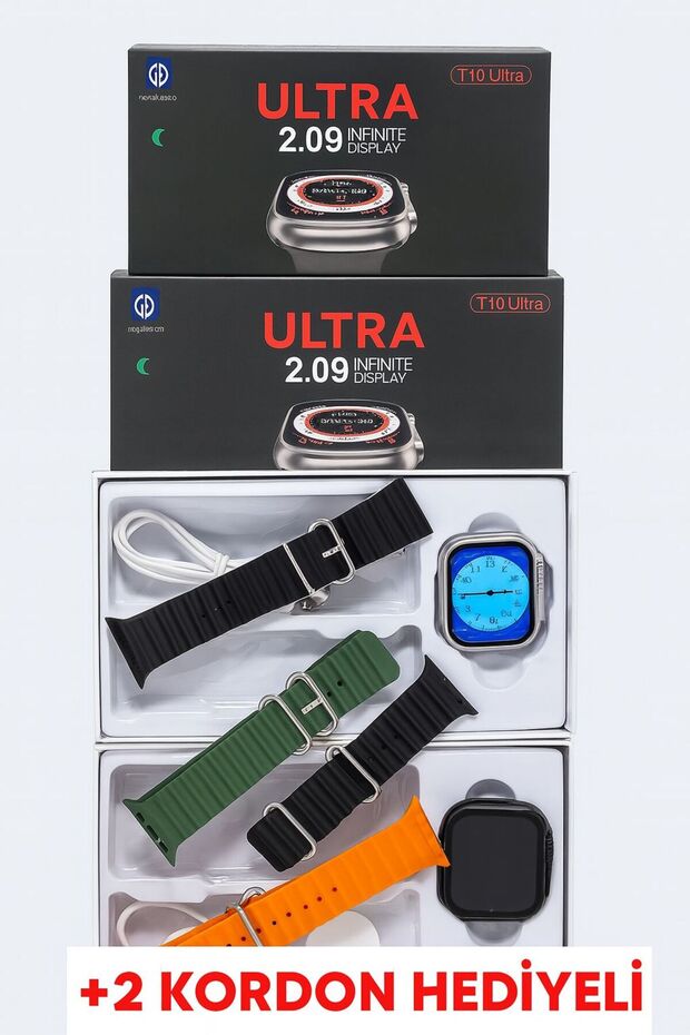 t10 ultra akıllı saat - 1