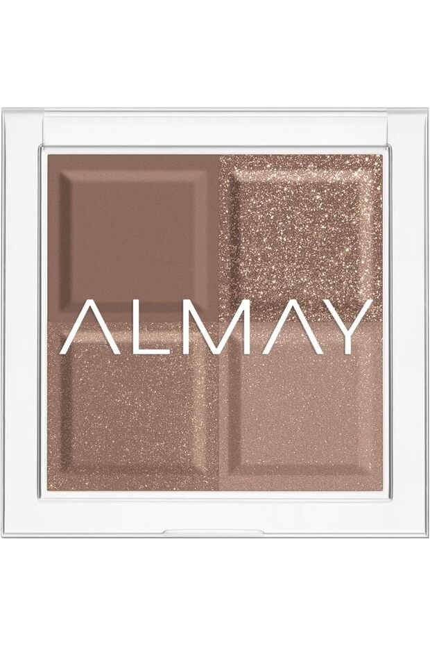 Eyeshadow Palette - Longlasting Matte, Metallic, Satin & Glitter, Hypoallergenic, 180 Ambition
