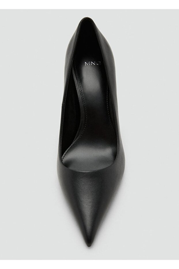 Topuklu deri ayakkabı - 5